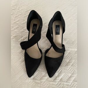 Jones New York Black Pointed Toe Heels Size 7.5